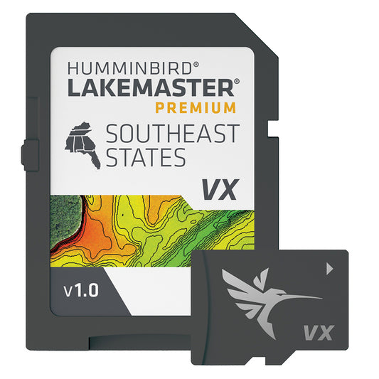 Humminbird LakeMaster VX Premium - Southeast | SendIt Sailing
