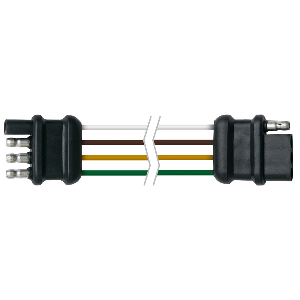 Ancor Trailer Connector-Flat 4-Wire - 12in Loop | SendIt Sailing