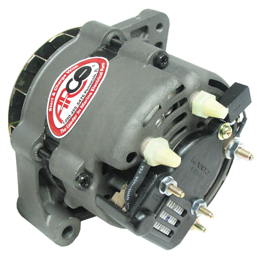 ARCO Marine Premium Replacement Inboard Alternator with Single Groove Pulley - 12V 55A | SendIt Sailing