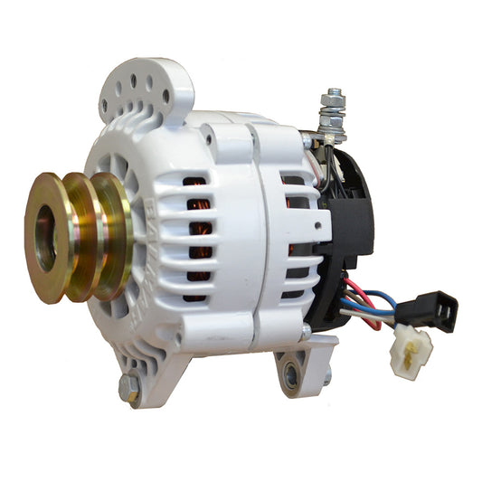 Balmar Alternator 100 AMP 12V 3.15in Dual Foot Saddle Dual Pulley with Isolated Ground | SendIt Sailing