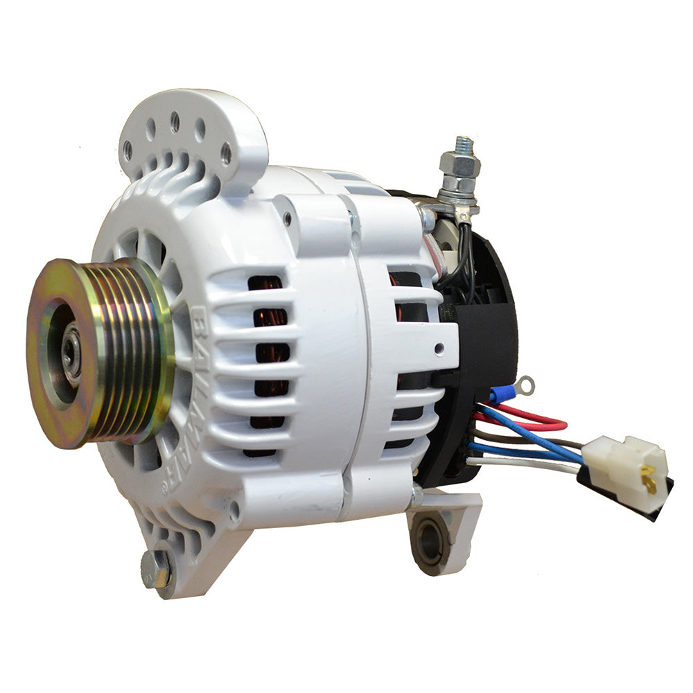 Balmar Alternator 120 AMP 12V 4in Dual Foot Saddle K6 Pulley with Isolated Ground | SendIt Sailing