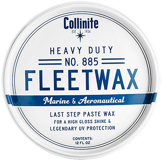 Collinite 885 Heavy Duty Fleetwax Paste - 12oz | SendIt Sailing