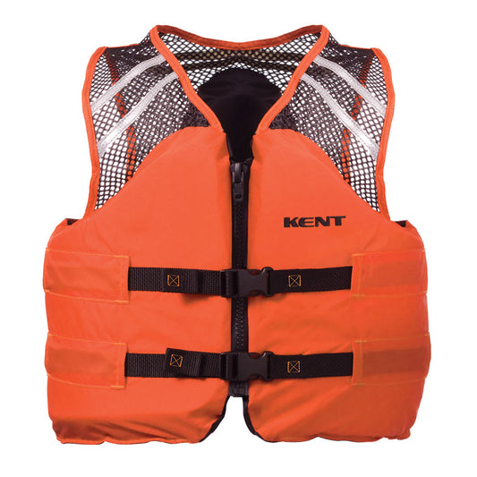 Kent Mesh Classic Commercial Vest - Large - Orange | SendIt Sailing