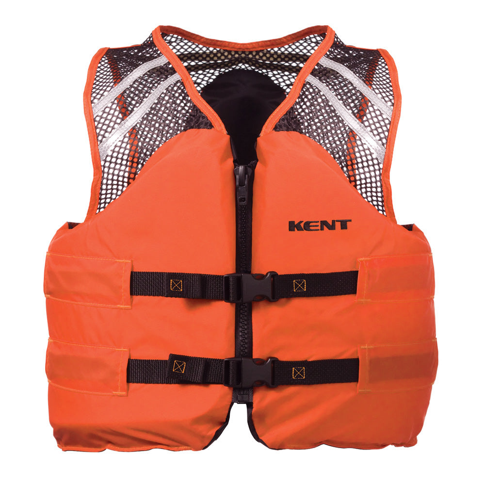 Kent Mesh Classic Commercial Vest - 2XL - Orange | SendIt Sailing