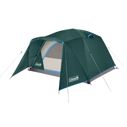 Coleman Skydome 4-Person Camping Tent with Full-Fly Vestibule - Evergreen | SendIt Sailing