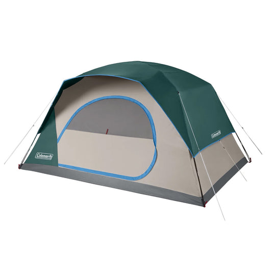 Coleman Skydome 8-Person Camping Tent - Evergreen | SendIt Sailing