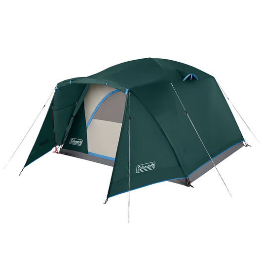 Coleman Skydome 6-Person Camping Tent with Full-Fly Vestibule - Evergreen | SendIt Sailing
