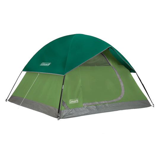 Coleman Sundome 4-Person Camping Tent - Spruce Green | SendIt Sailing