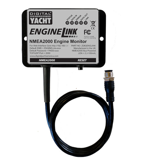 Digital Yacht Engine Link NMEA 2000 Engine Monitor | SendIt Sailing