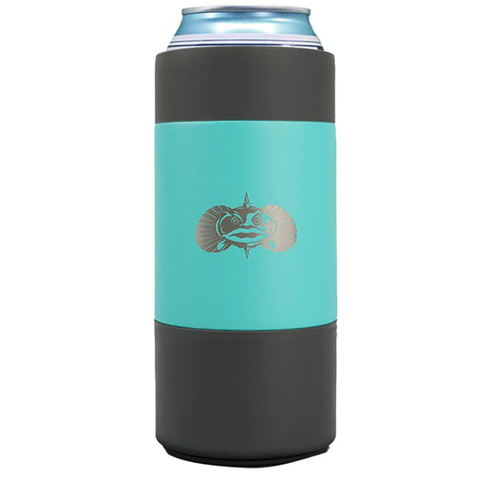 Toadfish Non-Tipping 16oz Can Cooler - Teal | SendIt Sailing