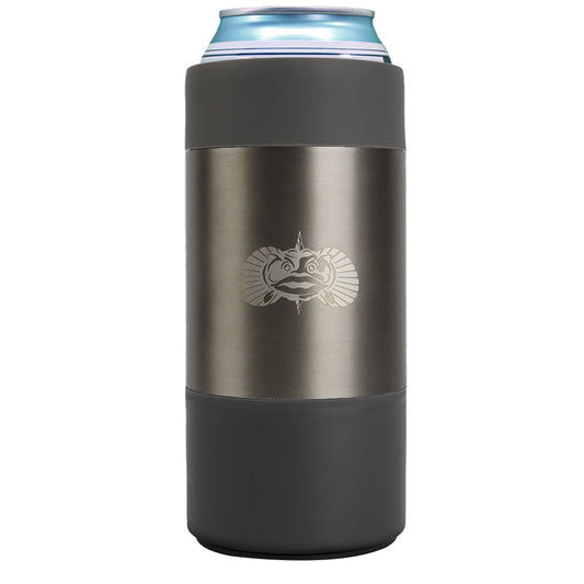 Toadfish Non-Tipping 16oz Can Cooler - Graphite | SendIt Sailing
