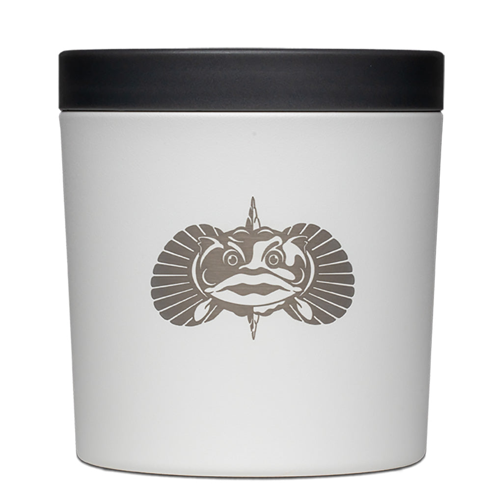 Toadfish Anchor Non-Tipping Any-Beverage Holder - White | SendIt Sailing