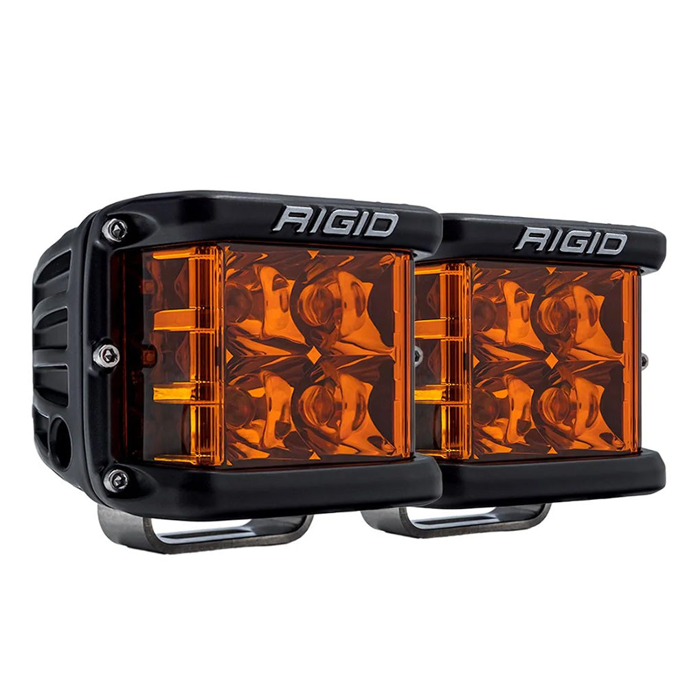 RIGID Industries D-SS Spot with Amber Pro Lens - Pair | SendIt Sailing