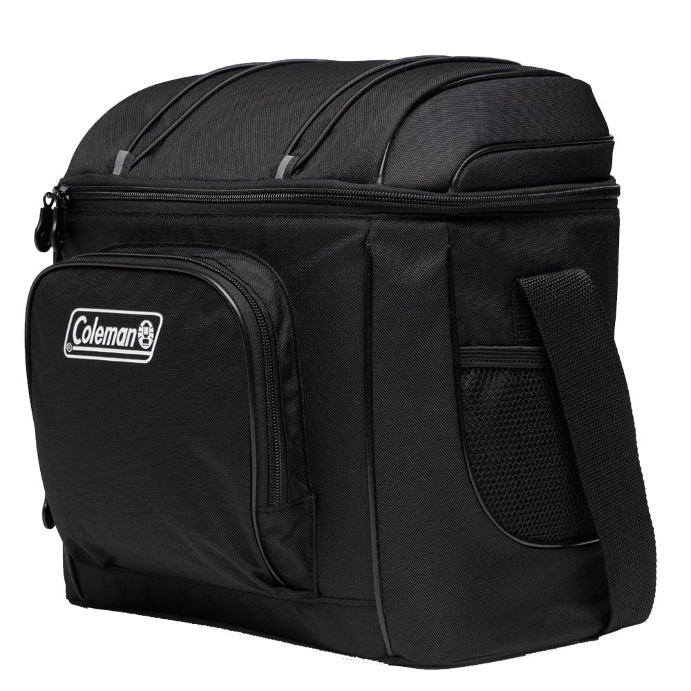 Coleman Chiller 16-Can Soft-Sided Portable Cooler - Black | SendIt Sailing