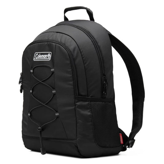 Coleman CHILLER 28-Can Soft-Sided Backpack Cooler - Black | SendIt Sailing