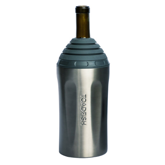 Toadfish Stainless Steel Wine Chiller - Graphite | SendIt Sailing