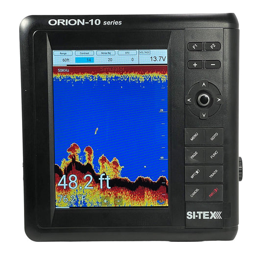 Si-Tex 10in Chartplotter System with Internal GPS and C-MAP 4D Card | SendIt Sailing