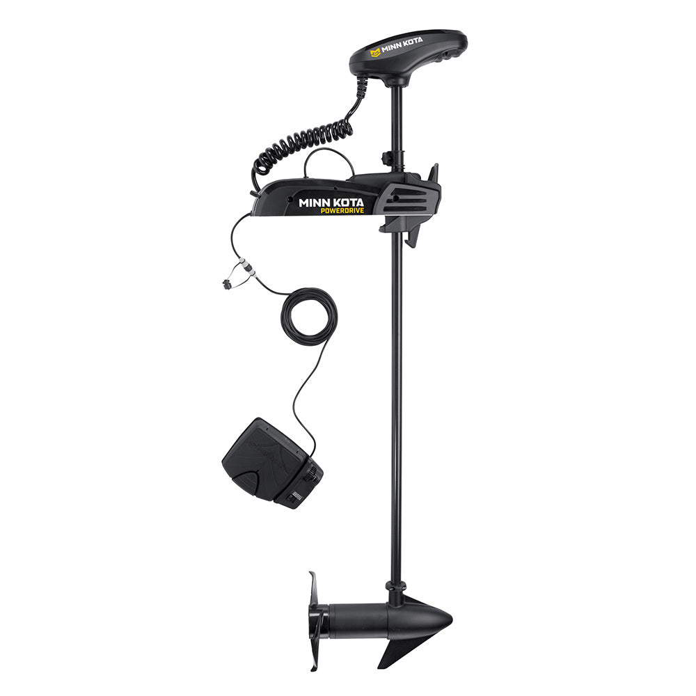 Minn Kota PowerDrive 45 Trolling Motor with Foot Pedal - 12V - 45LB - 48in | SendIt Sailing