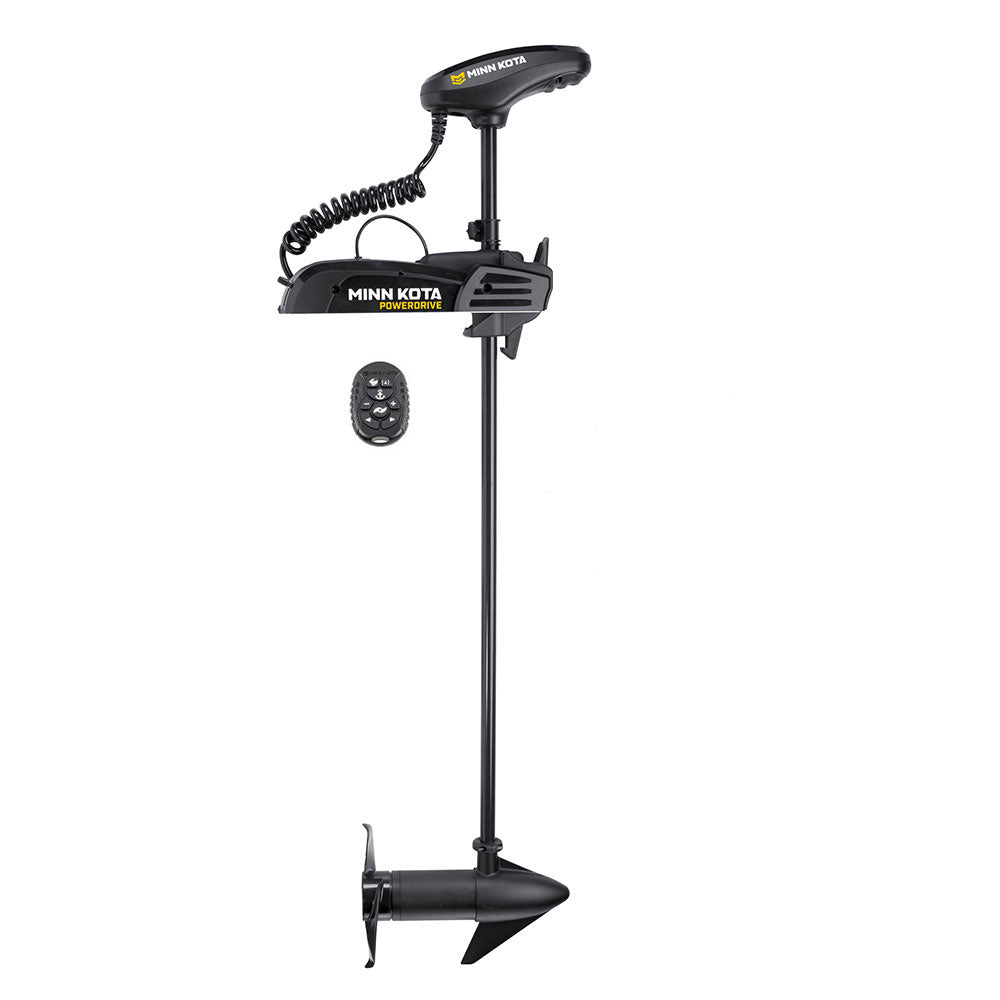 Minn Kota PowerDrive 55 Trolling Motor with Micro Remote - 12V - 55LB - 54in | SendIt Sailing