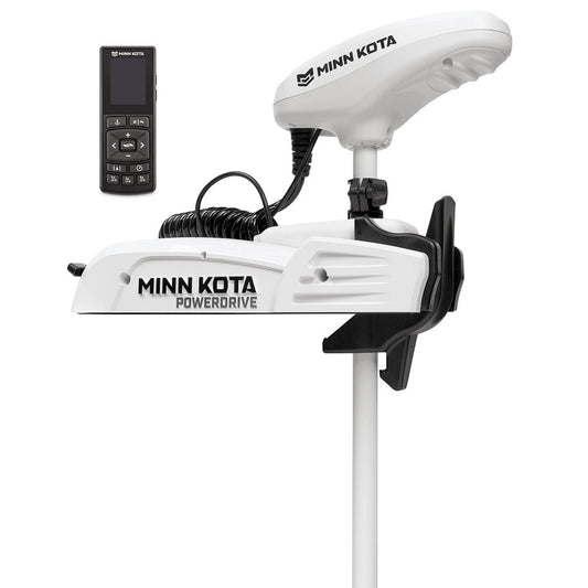 Minn Kota Riptide PowerDrive 55 Trolling Motor with Wireless Remote - 12V - 55LB - 54in | SendIt Sailing