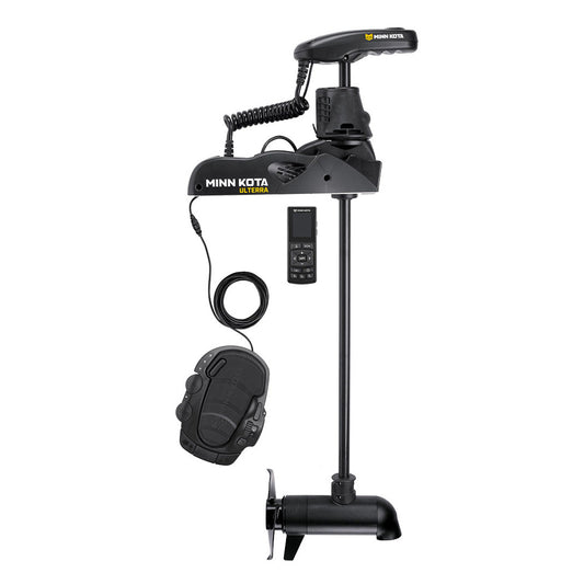 Minn Kota Ulterra 112 Trolling Motor with Wireless Remote - Dual Spectrum CHIRP - 36V - 112LB - 60in | SendIt Sailing