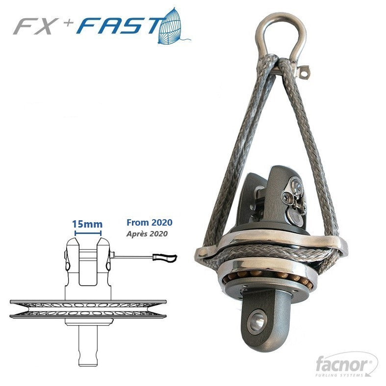 Facnor Fast 1500 Top Down Swivel | SendIt Sailing