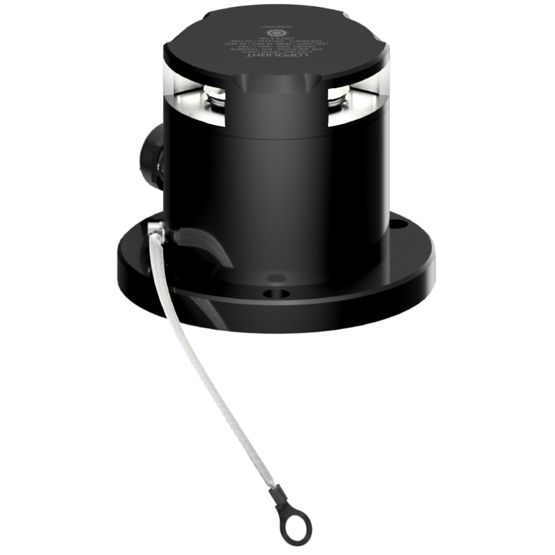 Lopolight 2nm 360 Degree White Horizontal Mount Dimmable Black Iceclass | SendIt Sailing