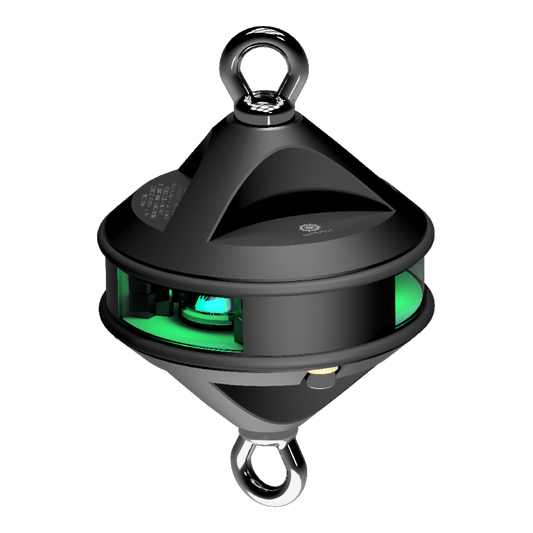 Lopolight 3nm 360 Degree Green Hoist Black H2 | SendIt Sailing