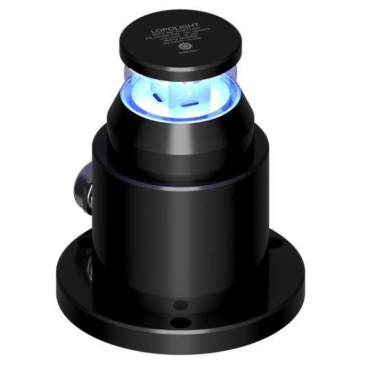 Lopolight Blue Strobe 300CD Black Horizontal Pro Mount | SendIt Sailing