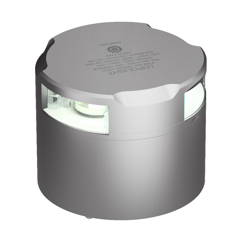 Lopolight 3nm 360 Degree White Silver Cable Down | SendIt Sailing