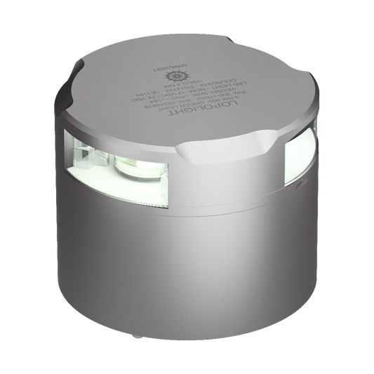 Lopolight 3nm 360 Degree White Silver Cable Down | SendIt Sailing