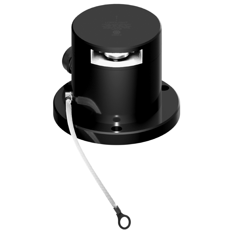 Lopolight 3nm Stern Black Horizontal Mount Dimmable Ice-Class | SendIt Sailing