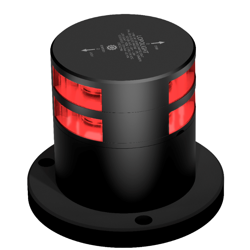 Lopolight 3nm 180 Degree Double Red Black Pro-Series | SendIt Sailing