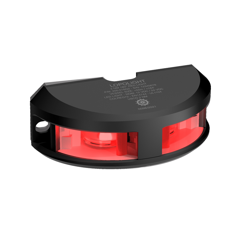 Lopolight 3nm 180 Degree Red Black 20m Cable | SendIt Sailing