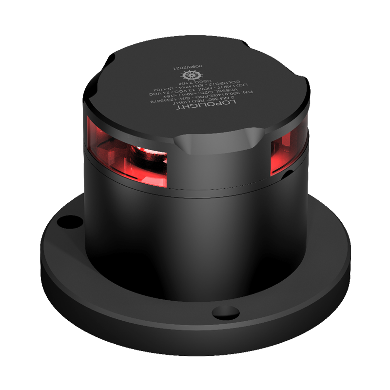 Lopolight 2nm 360 Degree Red Black | SendIt Sailing