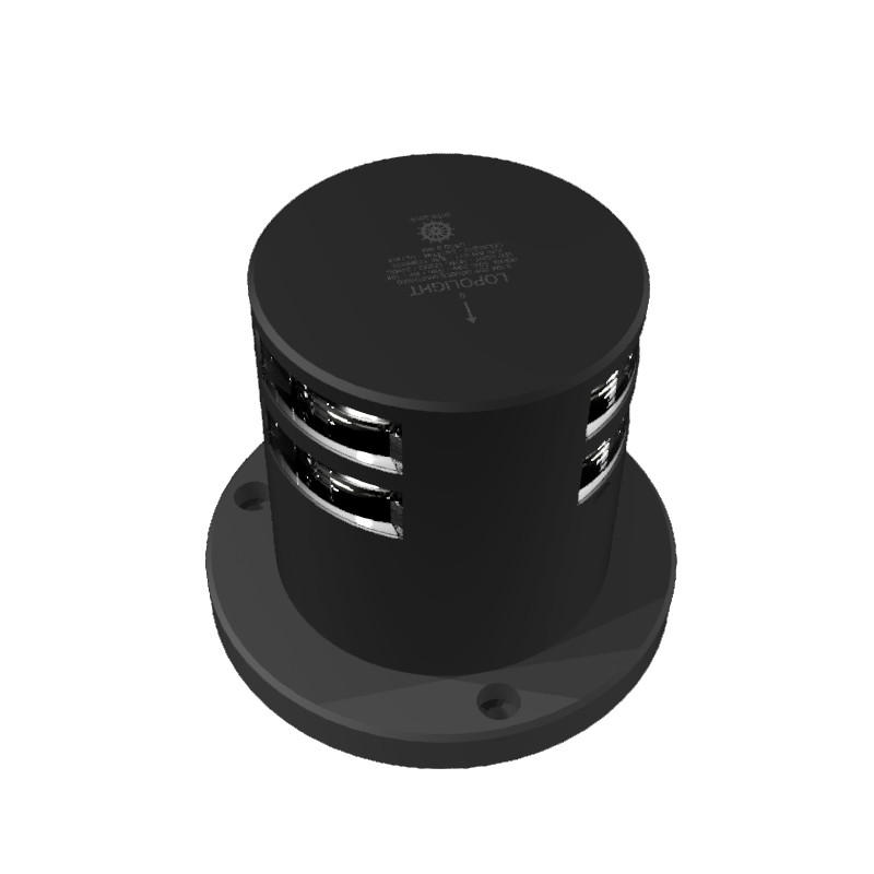 Lopolight 5nm 225 Degree Masthead Double Black | SendIt Sailing