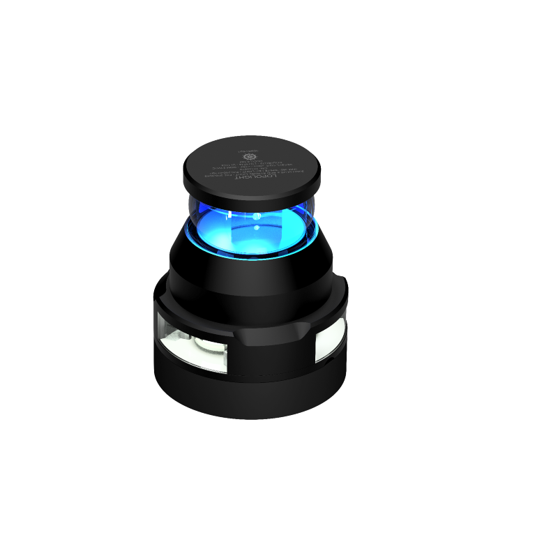 Lopolight Blue Strobe + Red Strobe + 360 Degree White Black | SendIt Sailing