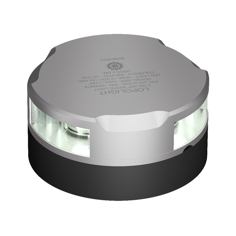 Lopolight 2nm White 360 Degree Silver | SendIt Sailing