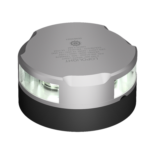 Lopolight 2nm White 360 Degree Silver | SendIt Sailing