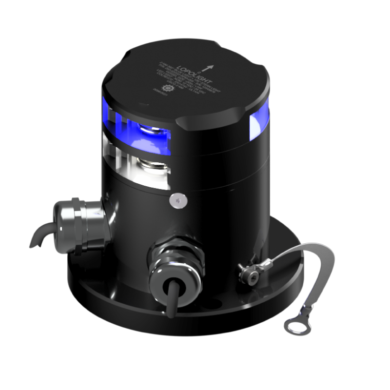 Lopolight 360 Degree Blue Fuel. Light Dimmable with 135 Degree Stern Non-Dimmable | SendIt Sailing