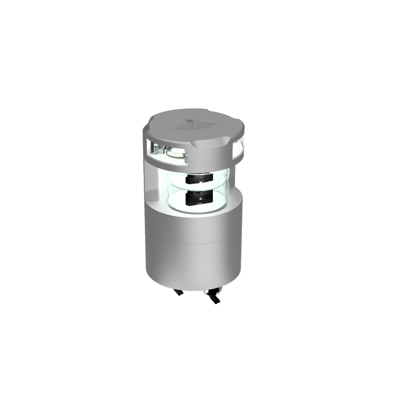 Lopolight 6nm Double Masthead+3nm 360 DegreeWhite Silver | SendIt Sailing