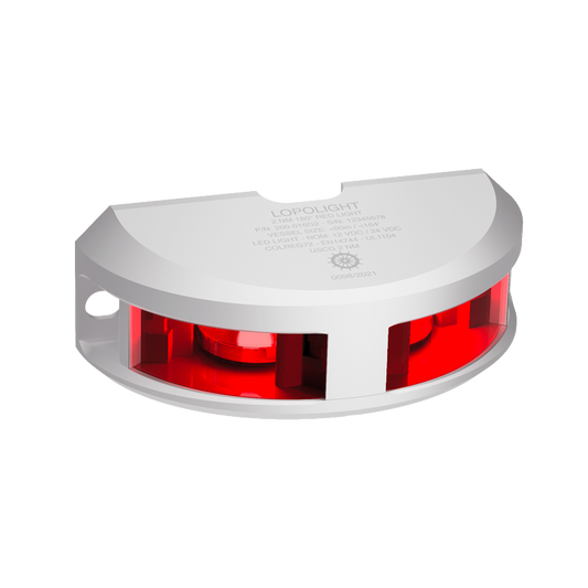 Lopolight 2nm 180 Degree Red White Ceramic Coated | SendIt Sailing