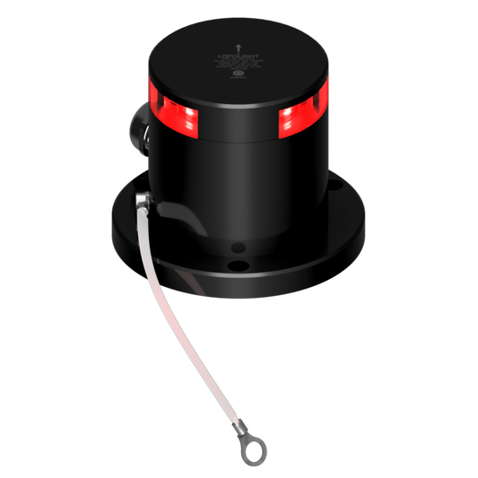 Lopolight 3nm 154 Degree Red Dimmable Ice-Class Black | SendIt Sailing