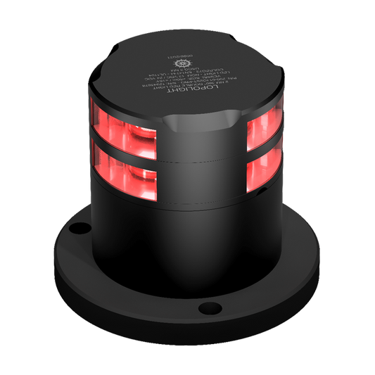 Lopolight 2nm 360 Degree Red Double Black Andodized Ice-Class | SendIt Sailing