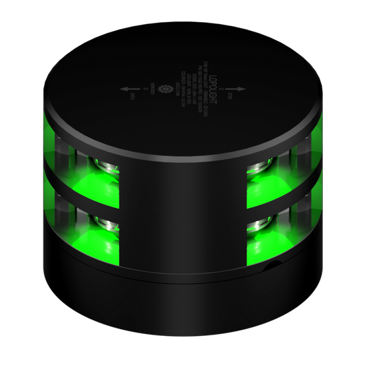 Lopolight 2nm 180 Degree Green Double Black | SendIt Sailing