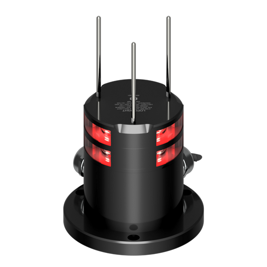 Lopolight 3nm 360 Degree Red Double Black Gull Spike | SendIt Sailing