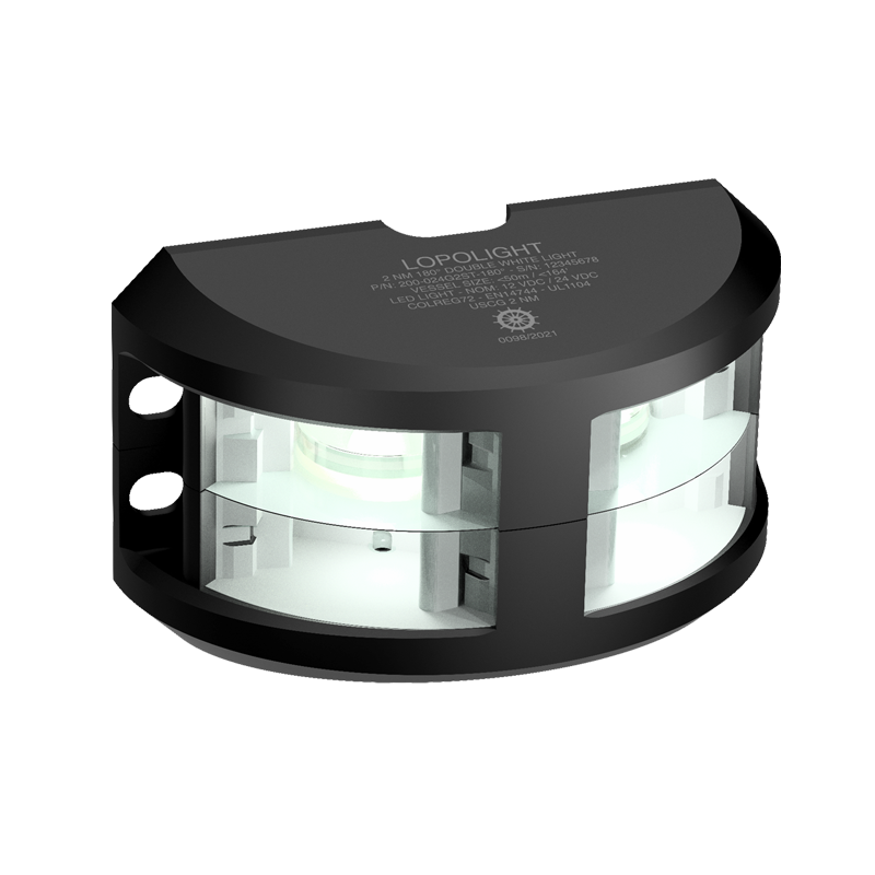 Lopolight 3nm Double 180 Degree White Black | SendIt Sailing