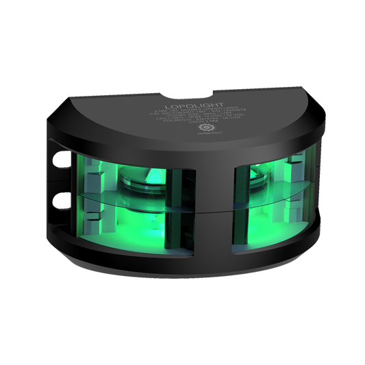 Lopolight 2nm 180 Degree Green Double Black 6m Cable | SendIt Sailing
