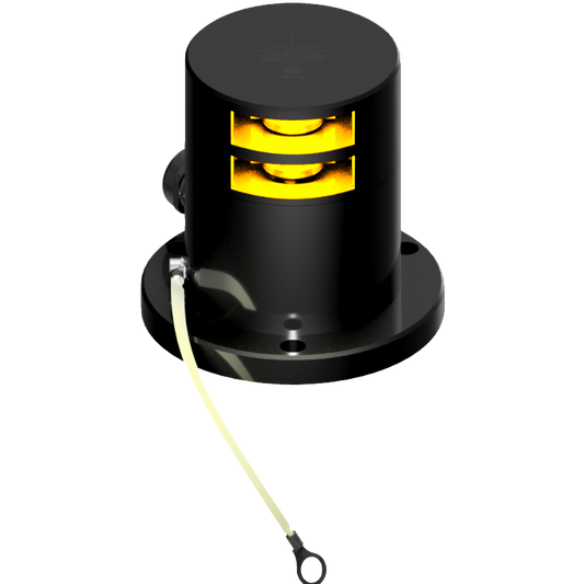 Lopolight 3nm Double Amber Towing Black Horizontal Mount Dimmable 2.5m Cable | SendIt Sailing