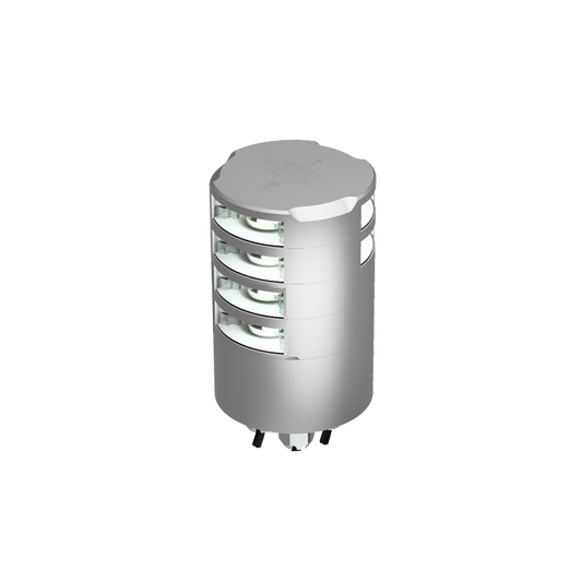 Lopolight 3nm Double Stern+ 3nm Double 360 Degree White Silver | SendIt Sailing